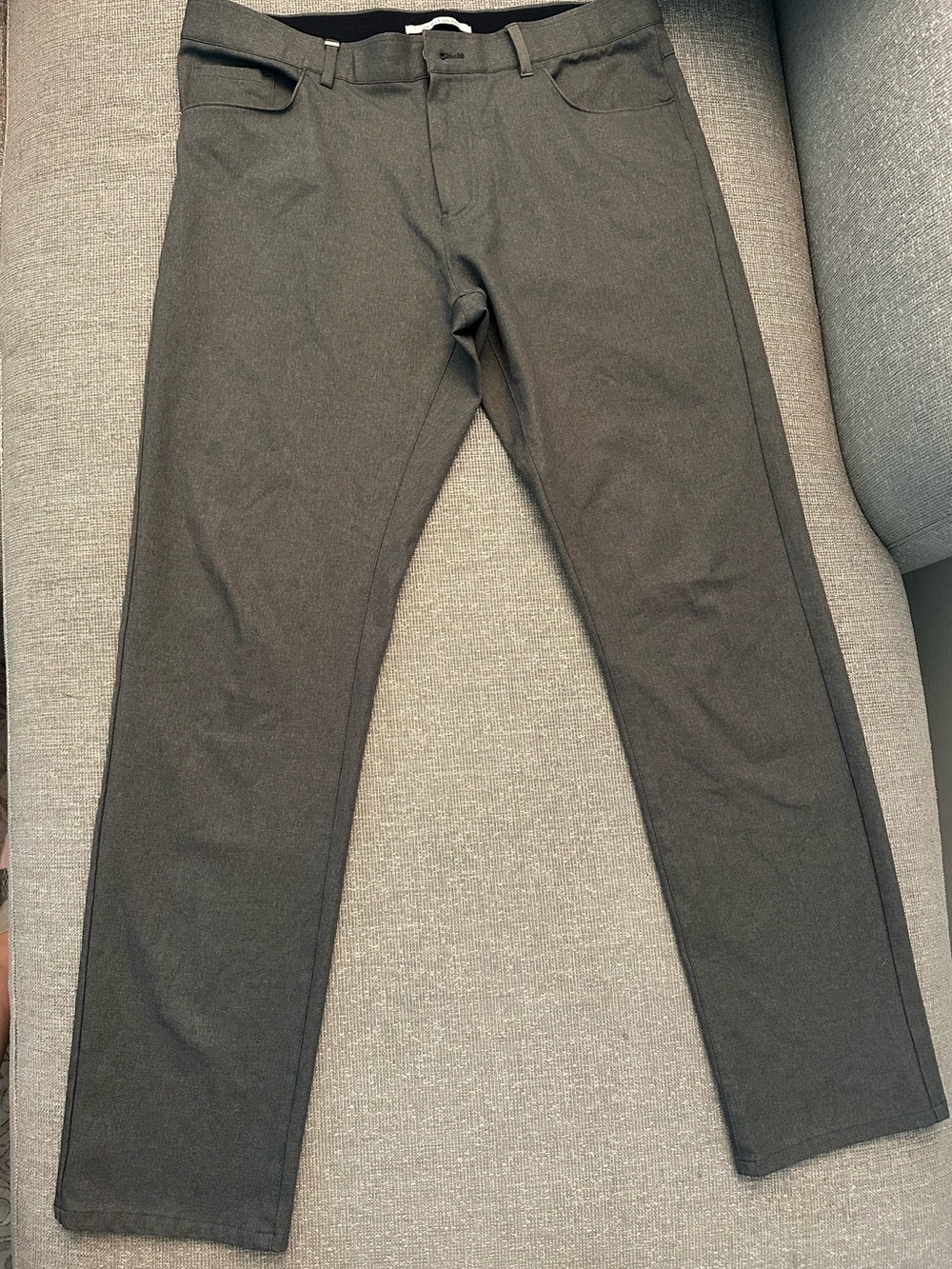 Calvin Klein Men's Slim Chinos 32/30 - Charcoal